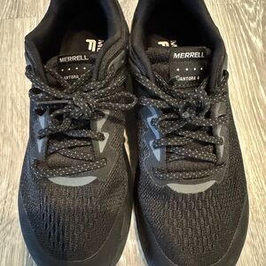 Merrell Black and Gray Athletic Footwear